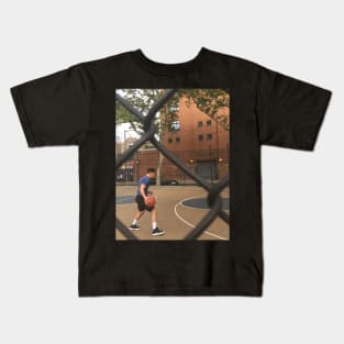 Basketball, SoHo, New York City Kids T-Shirt